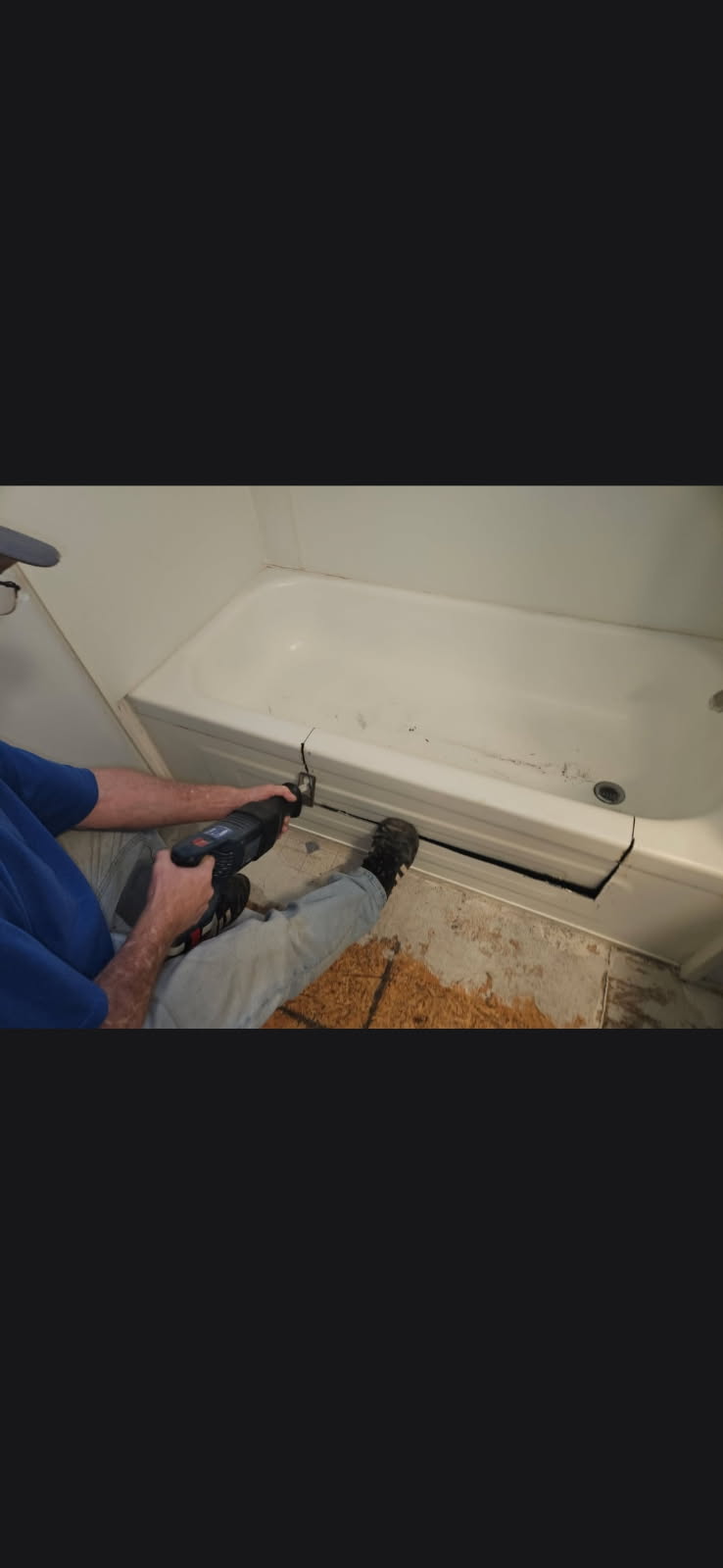 The Existing Tub