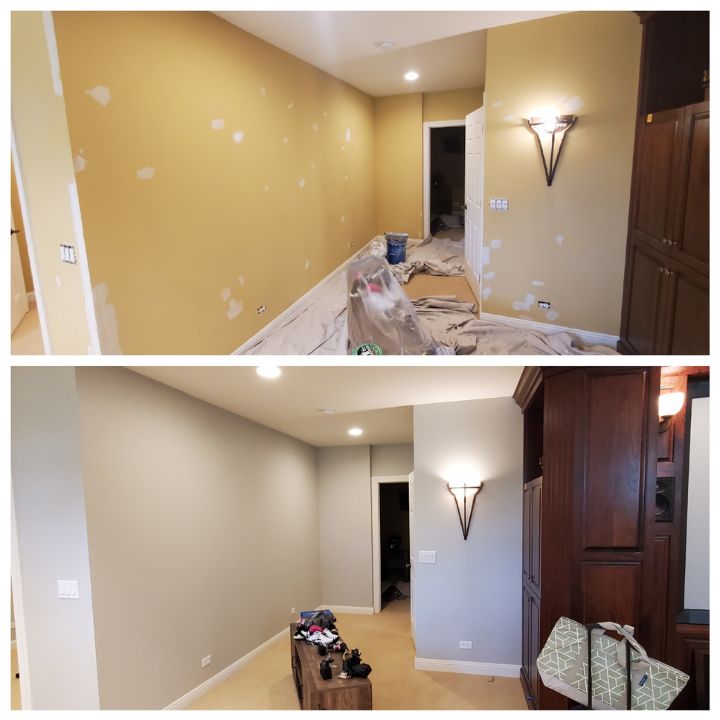 Interior painting service by 4Clover Interiors